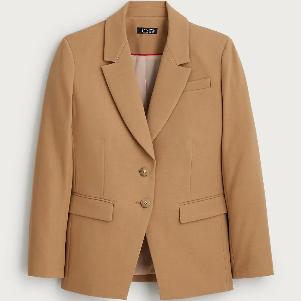 J. Crew Madelyn Blazer in Four Season Stretch - NWT - Picture 1 of 10